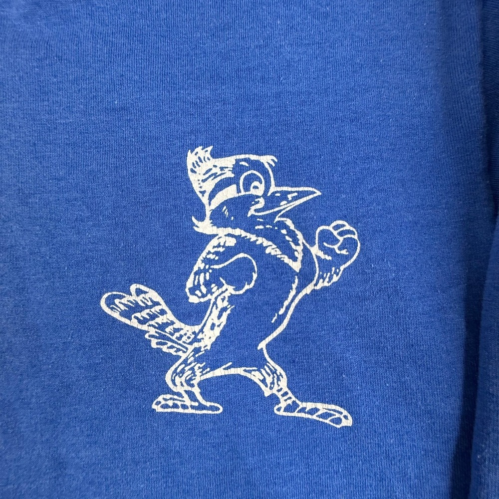 Screen Stars Best Blue Jays T-Shirt Mens XL Blue Vintage USA Long Sleeve Graphic - Picture 4 of 8